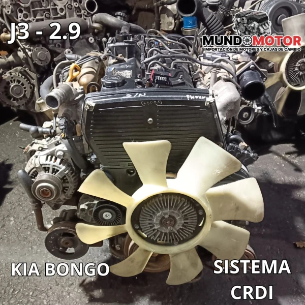 Motor Para Kia Bongo 2007 2012 2.9 16v J3 Diesel